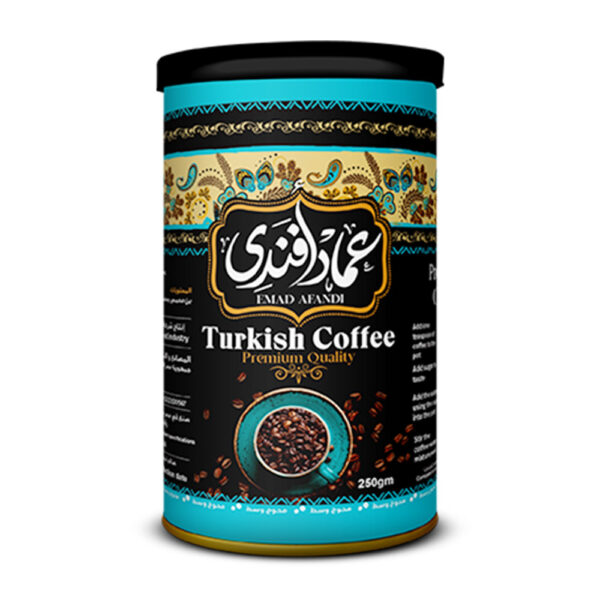 عماد افندى قهوه تركى (محوج وسط) 250جم